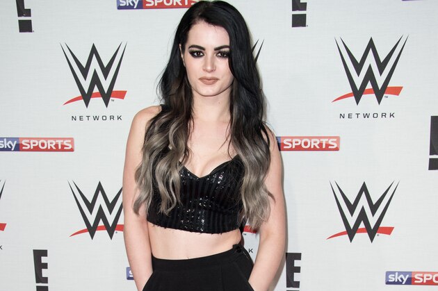 LONDON, ENGLAND - APRIL 18:  Paige arrives for WWE RAW at 02 Brooklyn Bowl on April 18, 2016 in London, England.  (Photo by Ian Gavan/Getty Images)
