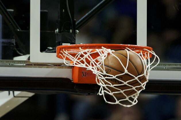 MINNEAPOLIS, MN - MARCH 21: The ball goes through the hoop during the fourth quarter of the game between the Minnesota Timberwolves and the San Antonio Spurs on March 21, 2017 at the Target Center in Minneapolis, Minnesota. The Spurs defeated the Timberwolves 100-93. NOTE TO USER: User expressly acknowledges and agrees that, by downloading and or using this Photograph, user is consenting to the terms and conditions of the Getty Images License Agreement. (Photo by Hannah Foslien/Getty Images)