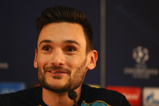 MONACO - NOVEMBER 21:  Hugo Lloris speaks during a Tottenham Hotspur press conference on the eve of their UEFA Champions League match against AS Monaco at Louis II Stadium on November 21, 2016 in Monaco, Monaco.  (Photo by Michael Steele/Getty Images)