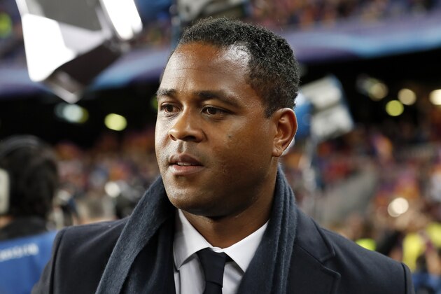 director of football Patrick Kluivert of Paris Saint-Germain,during the UEFA Champions League round of 16 match between FC Barcelona and Paris Saint Germain on March 08, 2017 at the Camp Nou stadium in Barcelona, Spain.(Photo by VI Images via Getty Images)