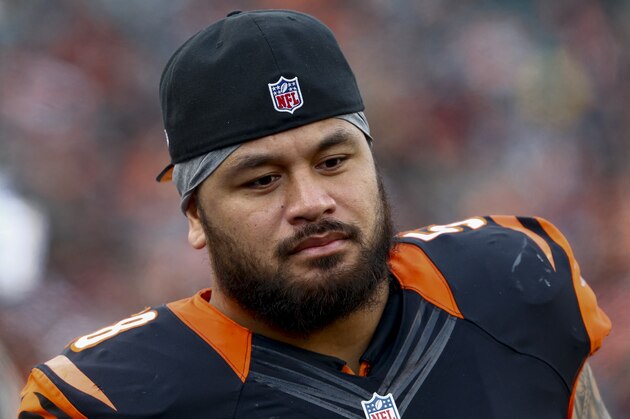 CINCINNATI, OH - JANUARY 01: Rey Maualuga #58 of the Cincinnati Bengals is seen during the game against the Baltimore Ravens at Paul Brown Stadium on January 1, 2017 in Cincinnati, Ohio.  (Photo by Michael Hickey/Getty Images)