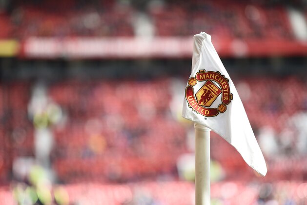 Manchester United's club crest is pictured on a corner flag ahead of the English Premier League football match between Manchester United and Bournemouth at Old Trafford in Manchester, north west England, on March 4, 2017. / AFP PHOTO / Oli SCARFF / RESTRICTED TO EDITORIAL USE. No use with unauthorized audio, video, data, fixture lists, club/league logos or 'live' services. Online in-match use limited to 75 images, no video emulation. No use in betting, games or single club/league/player publications.  /         (Photo credit should read OLI SCARFF/AFP/Getty Images)