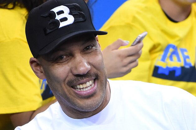 LOS ANGELES, CA - MARCH 01:  LaVar Ball attends the game between the UCLA Bruins and the Washington Huskies at Pauley Pavilion on March 1, 2017 in Los Angeles, California.  (Photo by Jayne Kamin-Oncea/Getty Images)