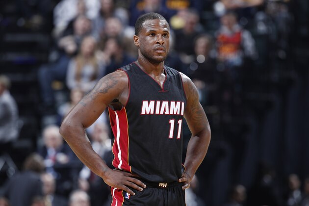 INDIANAPOLIS, IN - MARCH 12: Dion Waiters #11 of the Miami Heat looks on against the Indiana Pacers during a game at Bankers Life Fieldhouse on March 12, 2017 in Indianapolis, Indiana. The Pacers defeated the Heat 102-98. NOTE TO USER: User expressly acknowledges and agrees that, by downloading and or using the photograph, User is consenting to the terms and conditions of the Getty Images License Agreement. (Photo by Joe Robbins/Getty Images)