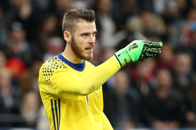PARIS, FRANCE - MARCH 28: Goalkeeper of Spain David de Gea during the international friendly match between France and Spain between France and Spain at Stade de France on March 28, 2017 in Saint-Denis near Paris, France. (Photo by Jean Catuffe/Getty Images)