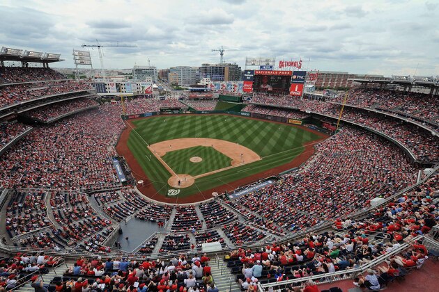 May 29, 2016; Washington, DC, USA; General view of Nationals Park during the game between the Washington Nationals and the St. Louis Cardinals. Mandatory Credit: Brad Mills-USA TODAY Sports