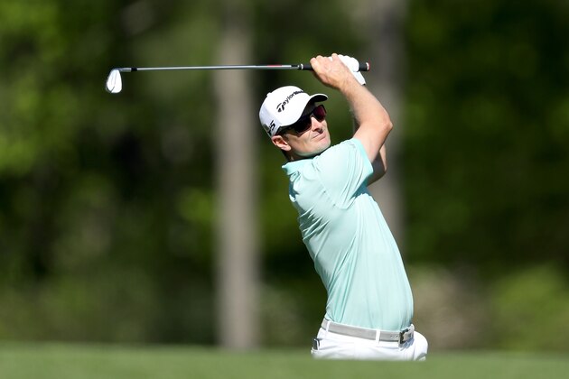 AUGUSTA, GA - APRIL 08:  Justin Rose of England plays his shot from the 12th tee during the third round of the 2017 Masters Tournament at Augusta National Golf Club on April 8, 2017 in Augusta, Georgia.  (Photo by David Cannon/Getty Images)