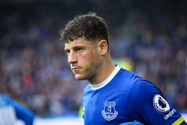 LIVERPOOL, ENGLAND - APRIL 09: Ross Barkley of Everton during the Premier League match between Everton and Leicester City at Goodison Park on April 9, 2017 in Liverpool, England. (Photo by Robbie Jay Barratt - AMA/Getty Images)
