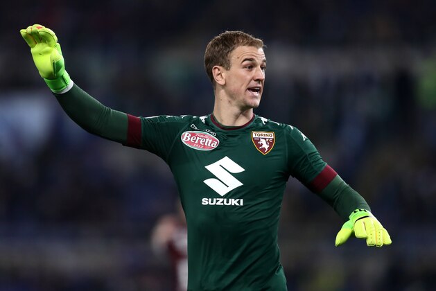 ROME, ITALY - MARCH 13: Joe Hart of FC Torino in action during the Serie A match between SS Lazio and FC Torino at Stadio Olimpico on March 13, 2017 in Rome, Italy. (Photo by Chris Brunskill Ltd/Getty Images)