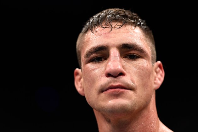 MEXICO CITY, MEXICO - NOVEMBER 05:  Diego Sanchez of the United States celebrates his victory over Marcin Held of Poland in their lightweight bout during the UFC Fight Night event at Arena Ciudad de Mexico on November 5, 2016 in Mexico City, Mexico. (Photo by Jeff Bottari/Zuffa LLC/Zuffa LLC via Getty Images)