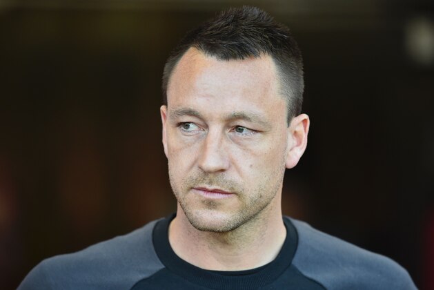 Chelsea's English defender John Terry is seen ahead of the English Premier League football match between Bournemouth and Chelsea at the Vitality Stadium in Bournemouth, southern England on April 8, 2017. / AFP PHOTO / Glyn KIRK / RESTRICTED TO EDITORIAL USE. No use with unauthorized audio, video, data, fixture lists, club/league logos or 'live' services. Online in-match use limited to 75 images, no video emulation. No use in betting, games or single club/league/player publications.  /         (Photo credit should read GLYN KIRK/AFP/Getty Images)