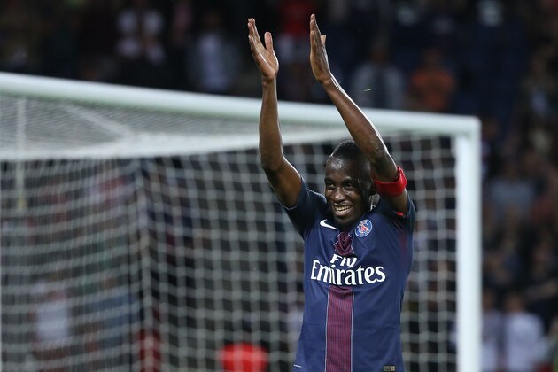 PARIS, FRANCE - APRIL 9: Blaise Matuidi of PSG celebrates his goal during the French Ligue 1 match between Paris Saint-Germain (PSG) and En Avant Guingamp at Parc des Princes on April 9, 2017 in Paris, France. (Photo by Jean Catuffe/Getty Images) PARIS, FRANCE - APRIL 9: Blaise Matuidi of PSG celebrates his goal during the French Ligue 1 match between Paris Saint-Germain (PSG) and En Avant Guingamp at Parc des Princes on April 9, 2017 in Paris, France. (Photo by Jean Catuffe/Getty Images)