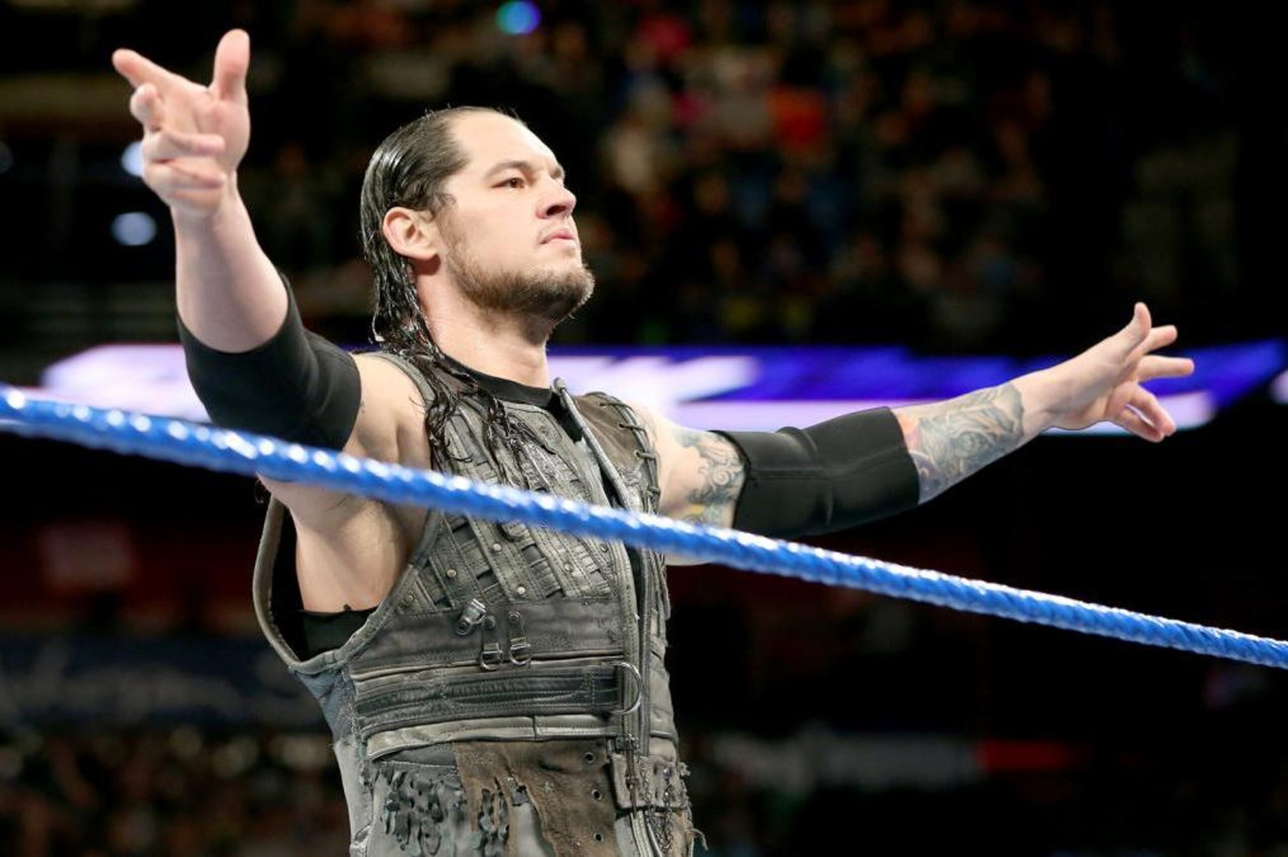 Sky is the limit for SmackDown Live's Baron Corbin. Sky is the limit for SmackDown Live's Baron Corbin.
