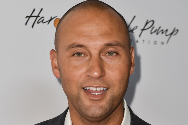 Derek Jeter arrives at the 15th Annual Harold and Carole Pump Foundation Gala held at the Hyatt Regency Century Plaza, on Friday, August 7, 2015, in Los Angeles. (Photo by Rob Latour/Invision/AP)
