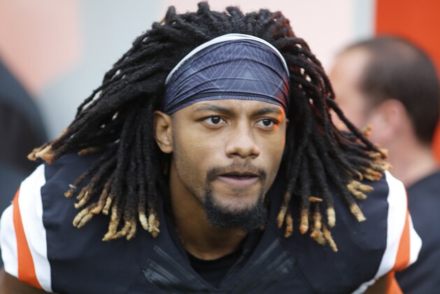 Oregon State cornerback Treston Decoud before an NCAA college football game in Corvallis, Ore., Saturday Nov. 26, 2016. Oregon State won 34-24. (AP Photo/Timothy J. Gonzalez)