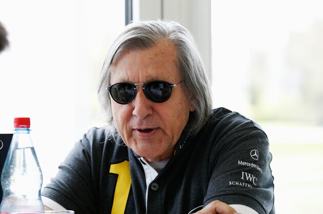 BERLIN, GERMANY - APRIL 18:  Laureus World Sports Academy member Ilie Nastase is interviewed prior to the 2016 Laureus World Sports Awards at Messe Berlin on April 18, 2016 in Berlin, Germany.  (Photo by Boris Streubel/Getty Images for Laureus)