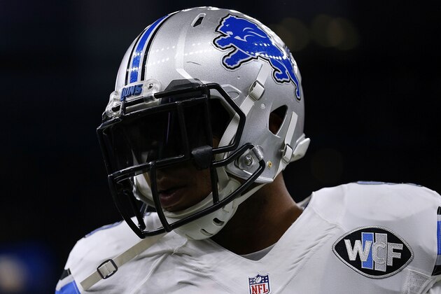 NEW ORLEANS, LA - DECEMBER 04:  Eric Ebron #85 of the Detroit Lions warms up during a game against the New Orleans Saints at the Mercedes-Benz Superdome on December 4, 2016 in New Orleans, Louisiana.  (Photo by Jonathan Bachman/Getty Images)