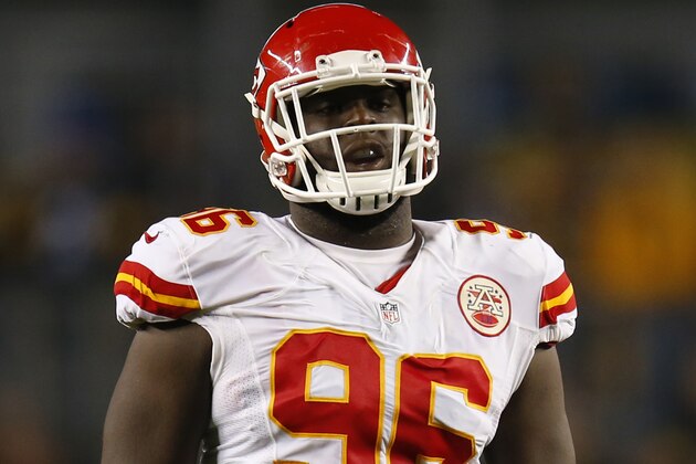 PITTSBURGH, PA - OCTOBER 02:  Jaye Howard #96 of the Kansas City Chiefs in action during the game against the Pittsburgh Steelers at Heinz Field on October 2, 2016 in Pittsburgh, Pennsylvania. (Photo by Justin K. Aller/Getty Images)