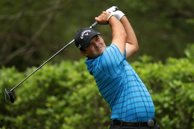 WILMINGTON, NC - MAY 6: Patrick Reed plays his shot from the fourth tee during round three of the Wells Fargo Championship at Eagle Point Golf Club on May 6, 2017 in Wilmington, North Carolina. (Photo by Streeter Lecka/Getty Images)