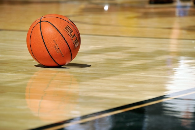 NASHVILLE, TN - FEBRUARY 25:  A general view of a basketball resting on the court during a game between the Florida Gators and the Vanderbilt Commodores at Memorial Gym on February 25, 2014 in Nashville, Tennessee.  (Photo by Frederick Breedon/Getty Images)