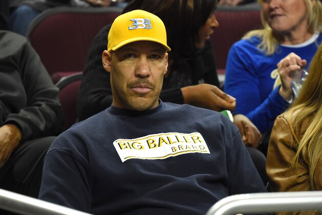 LOS ANGELES, CA - JANUARY 25:  LaVar Ball, father of Lonzo Ball #2 of the UCLA Bruins, watches the game against the USC Trojans at Galen Center on January 25, 2017 in Los Angeles, California.  (Photo by Jayne Kamin-Oncea/Getty Images)