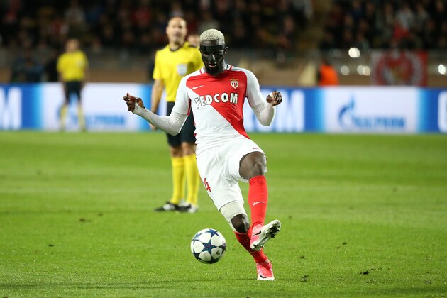 MONACO, MONACO - MAY 3: Tiemoue Bakayoko of Monaco in action during the UEFA Champions League semi final first leg match between AS Monaco and Juventus Turin at Stade Louis II on May 3, 2017 in Monaco, Monaco. (Photo by Jean Catuffe/Getty Images)