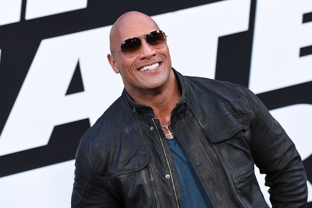Actor Dwayne Johnson attends the premiere of Universal Pictures' 'The Fate Of The Furious' at Radio City Music Hall on April 8, 2017 in New York City. / AFP PHOTO / ANGELA WEISS        (Photo credit should read ANGELA WEISS/AFP/Getty Images)
