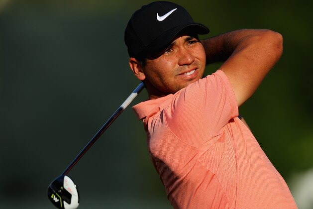 PONTE VEDRA BEACH, FL - MAY 10:  Jason Day of Australia in action during a practice round ahead of THE PLAYERS Championship on the Stadium Course at TPC Sawgrass on May 10, 2017 in Ponte Vedra Beach, Florida.  (Photo by Warren Little/Getty Images)