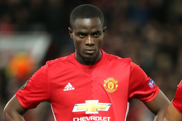 MANCHESTER, ENGLAND - FEBRUARY 16: Eric Bailly of Manchester United looks on before the UEFA Europa League Round of 32 first leg match between Manchester United and AS Saint-Etienne (ASSE) at Old Trafford stadium on February 16, 2017 in Manchester, United Kingdom. (Photo by Jean Catuffe/Getty Images)