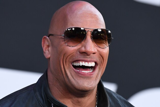 Actor Dwayne Johnson attends the premiere of Universal Pictures' 'The Fate Of The Furious' at Radio City Music Hall on April 8, 2017 in New York City. / AFP PHOTO / ANGELA WEISS        (Photo credit should read ANGELA WEISS/AFP/Getty Images)