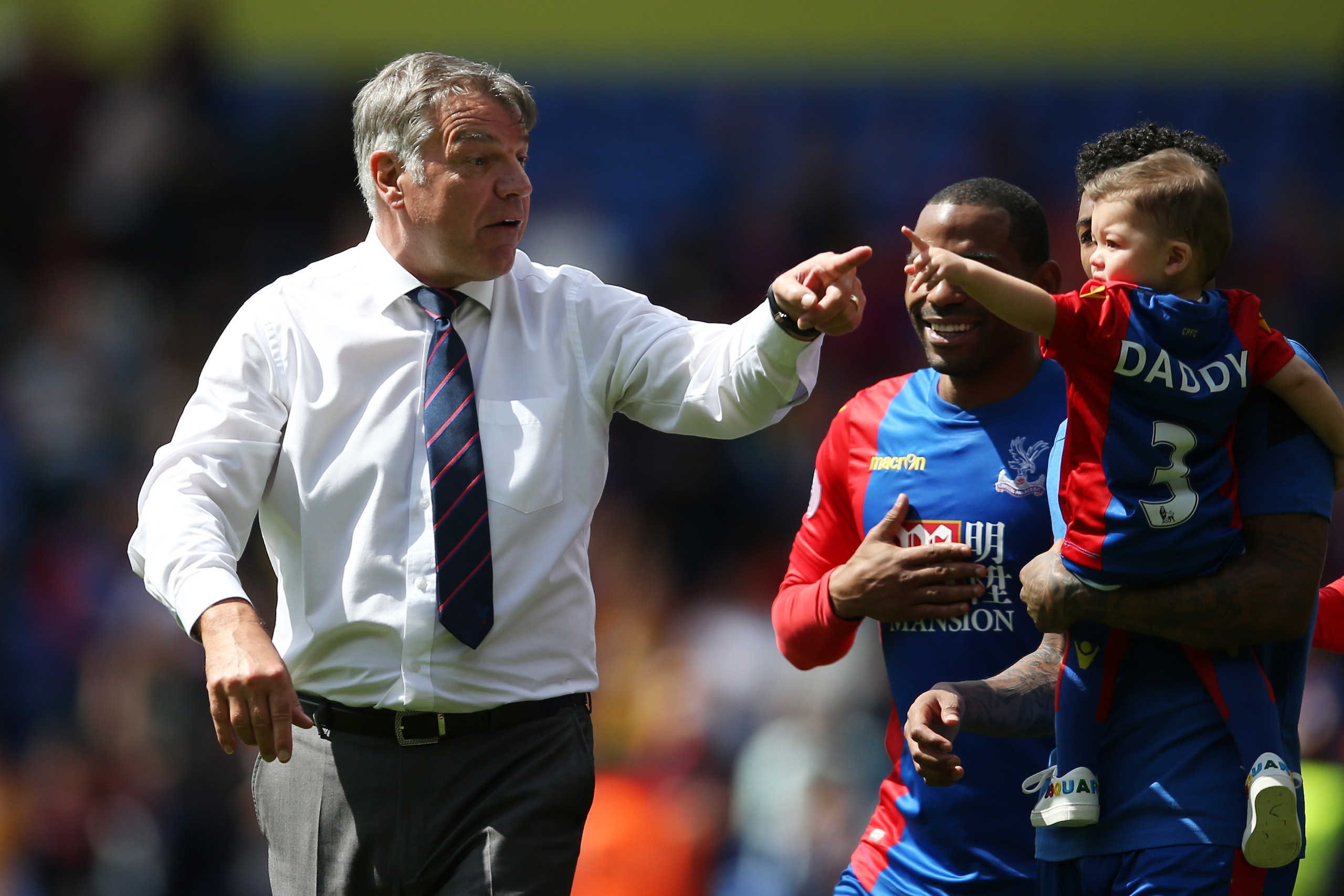 LONDON, ENGLAND - MAY 14: Sam Allardyce, Manager of Crystal Palace looks on after the Premier League match between Crystal Palace and Hull City at Selhurst Park on May 14, 2017 in London, England.  (Photo by Steve Bardens/Getty Images)
