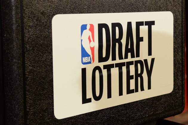 NEW YORK, NEW YORK - MAY 17:  A shot of the breifcase during the 2016 NBA Draft Lottery at the New York Hilton in New York, New York. NOTE TO USER: User expressly acknowledges and agrees that, by downloading and or using this Photograph, user is consenting to the terms and conditions of the Getty Images License Agreement.  Mandatory Copyright Notice: Copyright 2016 NBAE (Photo by Jennifer Pottheiser/NBAE via Getty Images)