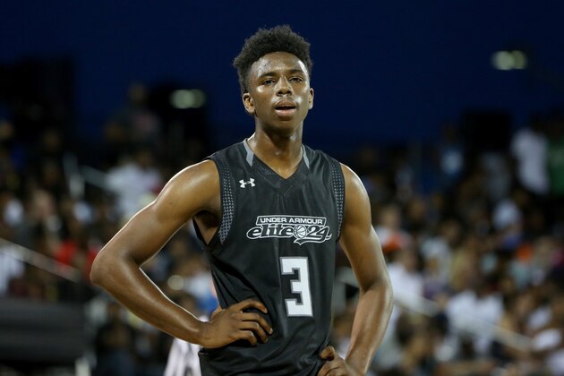 Team Drive''s  Hamidou Diallo #3 in action against Team Clutch in the Under Armour Elite 24 game on Saturday, August 20, 2016 in Brooklyn, NY.  (AP Photo/Gregory Payan)