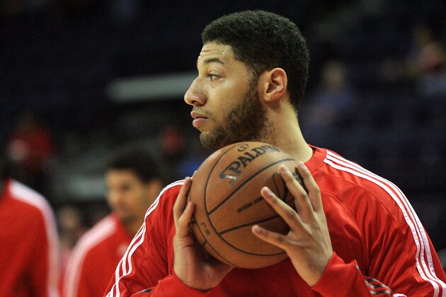 HIDALGO, TX - FEBRUARY 12: Royce White #33 of the Rio Grande Valley Vipers passes the ball during warm ups against the Maine Red Claws on February 12, 2013 at State Farm Arena in Hidalgo, Texas. NOTE TO USER: User expressly acknowledges and agrees that, by downloading and or using this photograph, User is consenting to the terms and conditions of the Getty Images License Agreement. Mandatory Copyright Notice: Copyright 2013 NBAE  (Photo by Gabe Hernandez/NBAE via Getty Images)