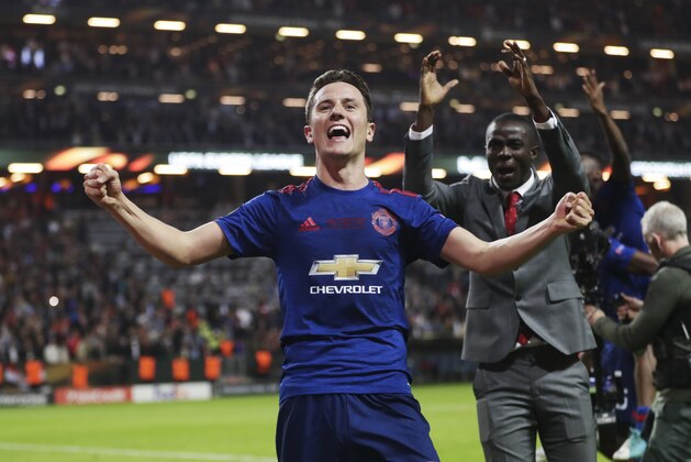STOCKHOLM, SWEDEN - MAY 24: Ander Herrera of Manchester United celebrates after the victory during the UEFA Europa League Final between Ajax and Manchester United at Friends Arena on May 24, 2017 in Stockholm, Sweden. (Photo by Nils Petter Nilsson/Getty Images) STOCKHOLM, SWEDEN - MAY 24: Ander Herrera of Manchester United celebrates after the victory during the UEFA Europa League Final between Ajax and Manchester United at Friends Arena on May 24, 2017 in Stockholm, Sweden. (Photo by Nils Petter Nilsson/Getty Images)