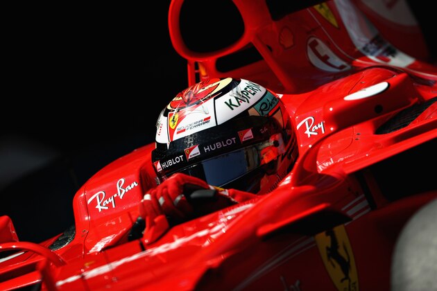 MONTE-CARLO, MONACO - MAY 27: Kimi Raikkonen of Finland driving the (7) Scuderia Ferrari SF70H on track during qualifying for the Monaco Formula One Grand Prix at Circuit de Monaco on May 27, 2017 in Monte-Carlo, Monaco.  (Photo by Dan Istitene/Getty Images)