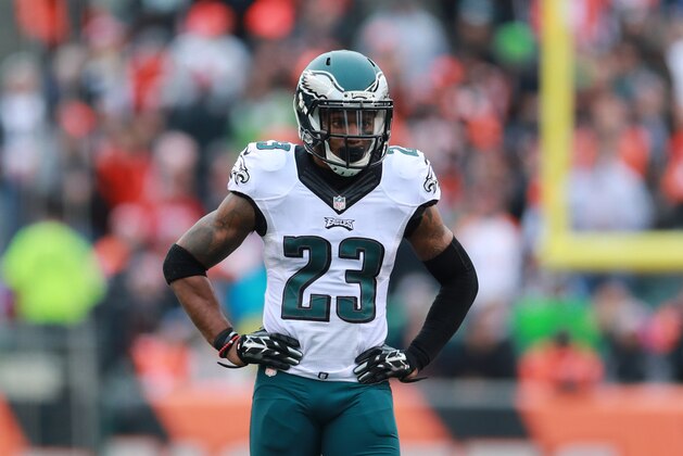 Philadelphia Eagles safety Rodney McLeod (23) lines up against the Cincinnati Bengals during an NFL football game, Sunday, Dec. 4, 2016, in Cincinnati. (Jeff Haynes/AP Images for Panini) Philadelphia Eagles safety Rodney McLeod (23) lines up against the Cincinnati Bengals during an NFL football game, Sunday, Dec. 4, 2016, in Cincinnati. (Jeff Haynes/AP Images for Panini)