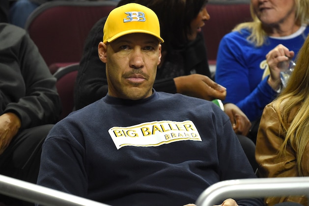 LOS ANGELES, CA - JANUARY 25:  LaVar Ball, father of Lonzo Ball #2 of the UCLA Bruins, watches the game against the USC Trojans at Galen Center on January 25, 2017 in Los Angeles, California.  (Photo by Jayne Kamin-Oncea/Getty Images)