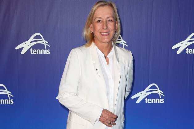 MELBOURNE, AUSTRALIA - JANUARY 28:  Martina Navratilova poses at the Legends Lunch during day thirteen of the 2017 Australian Open at Melbourne Park on January 28, 2017 in Melbourne, Australia.  (Photo by Graham Denholm/Getty Images)
