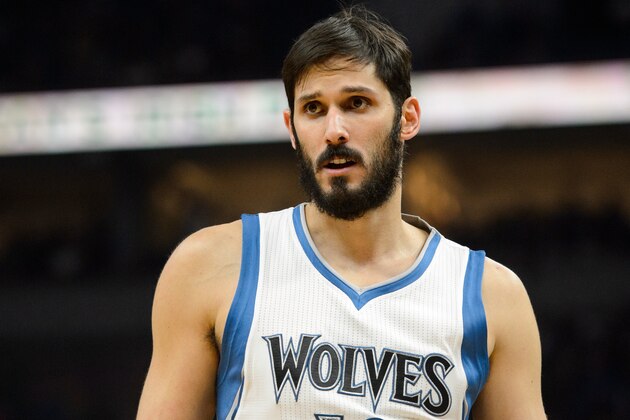 MINNEAPOLIS, MN - APRIL 11: Omri Casspi #18 of the Minnesota Timberwolves looks on during the fourth quarter of the game against the Oklahoma City Thunder on April 11, 2017 at the Target Center in Minneapolis, Minnesota. NOTE TO USER: User expressly acknowledges and agrees that, by downloading and or using this Photograph, user is consenting to the terms and conditions of the Getty Images License Agreement. (Photo by Hannah Foslien/Getty Images)