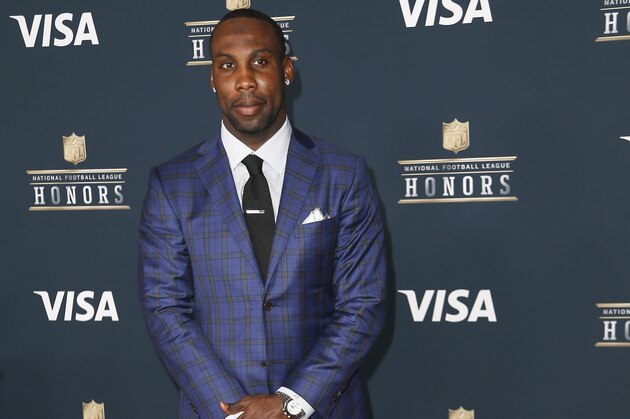 HOUSTON, TX - FEBRUARY 04:  NFL player Anquan Boldin attends 6th Annual NFL Honors at Wortham Theater Center on February 4, 2017 in Houston, Texas.  (Photo by Bob Levey/Getty Images)