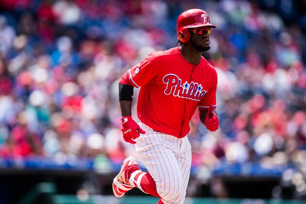 PHILADELPHIA, PA - MAY 10:  Odubel Herrera #37 of the Philadelphia Phillies bats during the game against the Seattle Mariners at Citizens Bank Park on May 10, 2017 in Philadelphia, Pennsylvania. (Photo by Rob Tringali/SportsChrome/Getty Images)