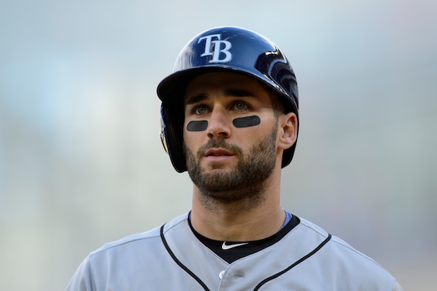 MINNEAPOLIS, MN - MAY 28: Kevin Kiermaier #39 of the Tampa Bay Rays looks on during the game against the Minnesota Twins on May 28, 2017 at Target Field in Minneapolis, Minnesota. The Rays defeated the Twins 8-6 in fifteen innings. (Photo by Hannah Foslien/Getty Images)
