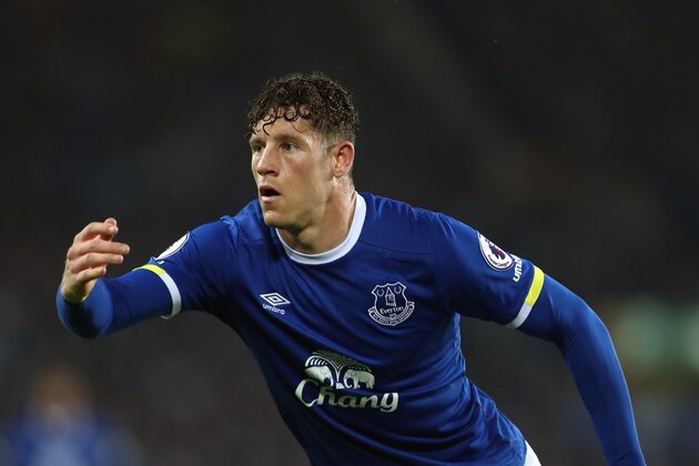LIVERPOOL, ENGLAND - MAY 12: Ross Barkley of Everton during the Premier League match between Everton and Watford at Goodison Park on May 12, 2017 in Liverpool, England. (Photo by James Baylis - AMA/Getty Images)