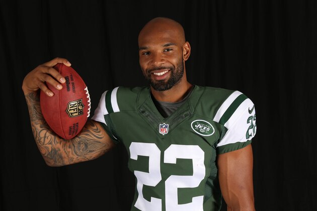 Florham Park, NJ - November 19: Running Back Matt Forte #22 of the New York Jets appears in a portrait taken in 2016 in Florham Park, New Jersey. (Photo by Al Pereira/Getty Images)