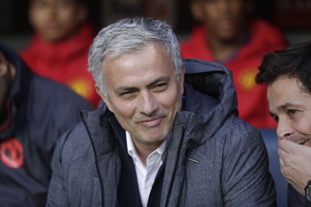 STOCKHOLM, SWEDEN - MAY 24: José Mourinho, head coach of Manchester United during the UEFA Europa League Final between Ajax and Manchester United  at Friends Arena on May 24, 2017 in Stockholm, Sweden.  (Photo by Nils Petter Nilsson/Getty Images)