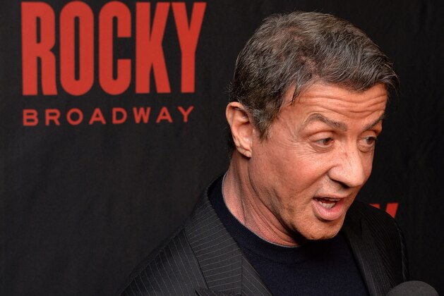 NEW YORK, NY - MARCH 13:  Actor Sylvester Stallone attends the 'Rocky' Broadway opening night after party at Roseland Ballroom on March 13, 2014 in New York City.  (Photo by Andrew H. Walker/Getty Images)