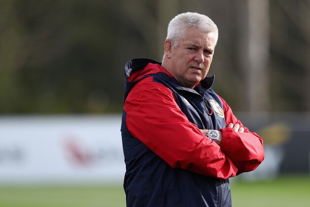 HAMILTON, NEW ZEALAND - JUNE 19: Warren Gatland, the Lions head coach looks on during the British & Irish Lions training session at Beetham Park on June 19, 2017 in Hamilton, New Zealand. (Photo by David Rogers/Getty Images) HAMILTON, NEW ZEALAND - JUNE 19: Warren Gatland, the Lions head coach looks on during the British & Irish Lions training session at Beetham Park on June 19, 2017 in Hamilton, New Zealand. (Photo by David Rogers/Getty Images)