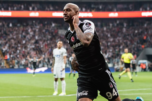 Anderson Souza Conceicao of Besiktas JKduring the Turkish Spor Toto Super Lig football match between Besiktas JK and Kasimpasa AS on May 20, 2017 at the Vodafone Arena in Istanbul, Turkey(Photo by VI Images via Getty Images)