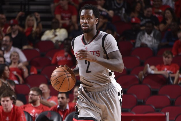 HOUSTON, TX - MAY 11: Patrick Beverley #2 of the Houston Rockets handles the ball against the San Antonio Spurs during Game Six of the Western Conference Semifinals of the 2017 NBA Playoffs on May 11, 2017 at the Toyota Center in Houston, Texas. NOTE TO USER: User expressly acknowledges and agrees that, by downloading and/or using this photograph, user is consenting to the terms and conditions of the Getty Images License Agreement. Mandatory Copyright Notice: Copyright 2017 NBAE (Photo by Bill Baptist/NBAE via Getty Images) HOUSTON, TX - MAY 11: Patrick Beverley #2 of the Houston Rockets handles the ball against the San Antonio Spurs during Game Six of the Western Conference Semifinals of the 2017 NBA Playoffs on May 11, 2017 at the Toyota Center in Houston, Texas. NOTE TO USER: User expressly acknowledges and agrees that, by downloading and/or using this photograph, user is consenting to the terms and conditions of the Getty Images License Agreement. Mandatory Copyright Notice: Copyright 2017 NBAE (Photo by Bill Baptist/NBAE via Getty Images)